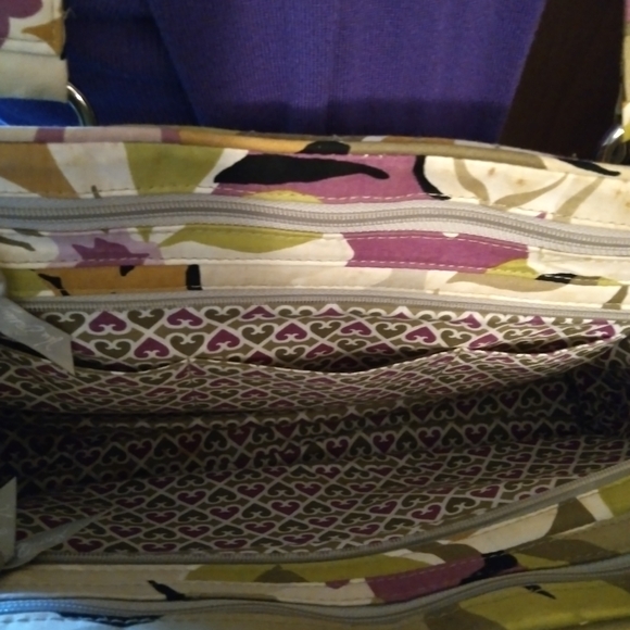 Vera Bradley Weekender Tote Shoulder Bag Clean excellent condition - Picture 2 of 6